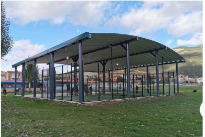 Pista de padel que contará con un cierre.