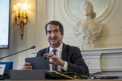 El director general de BBVA España, Peio Belausteguigoitia.