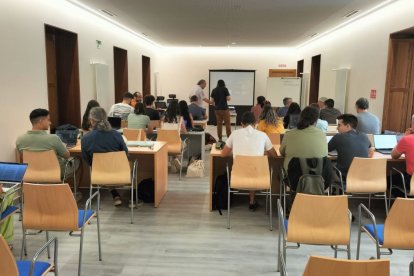 Un momento del curso, que se ha inaugurado este viernes.