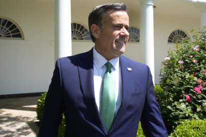 Foto de archivo del director de la CIA, John Ratcliffe. EFE/YURI GRIPAS/POOL.