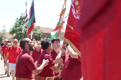 Los jóvenes, muy implicados con las tradiciones.
