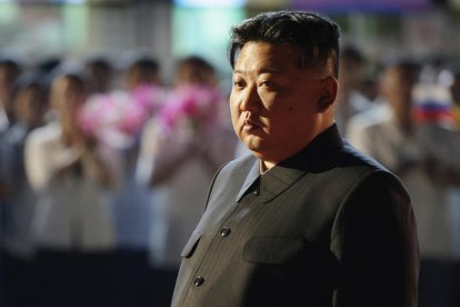El líder norcoreano, Kim Jong-un, en una foto de archivo. EFE/EPA/GAVRIIL GRIGOROV / SPUTNIK / KREMLIN POOL.