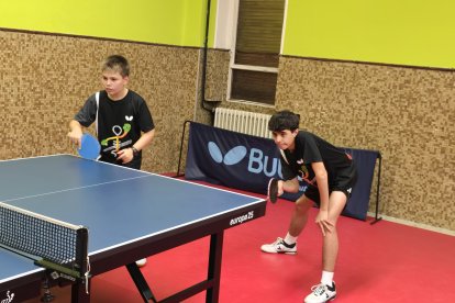 Dos leoneses participan en el Campeonato de España de Tenis de Mesa en las categorías de Discapacidad Física.