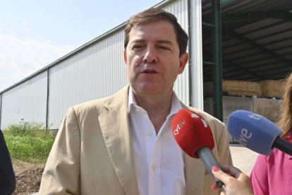 El presidente de la Junta de Castilla y León, Alfonso Fernández Mañueco.