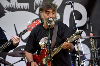 Manuel Emiliano Díez Ferreras, músico leonés y ahora promotor del Oncina Rock, festival que alcanza la quinta edición.