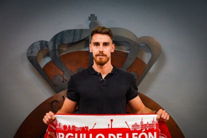 Arnau Rufus, nuevo portero de la Cultural Leonesa.