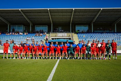 Primer entrenamiento de la Cultural.