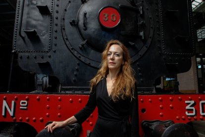 La escritora leonesa Marta del Riego.