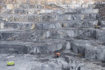 Cantera de pizarra.