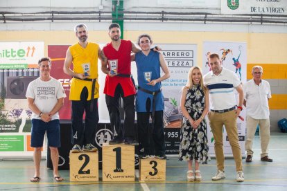 Carlos Jiménez revalida su título de campeón de España en el Nacional de Ludosport de La Virgen.