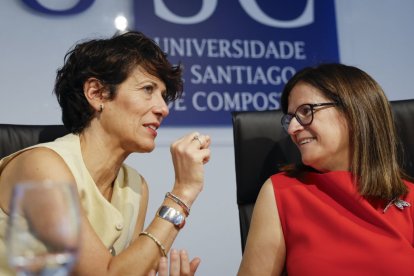 Elma Saiz, ministra de Seguridad Social.