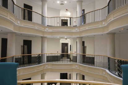 Imagen del espacio interior del hotel Alfonso V.