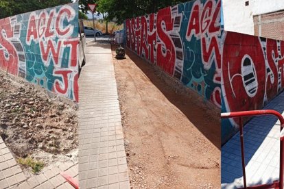 Antes y después de la calle Boeza.