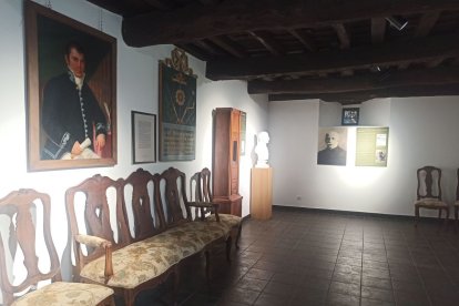 Una de las nuevas salas de la Fundación Sierra Pambley de Villablino dedicada a museo.