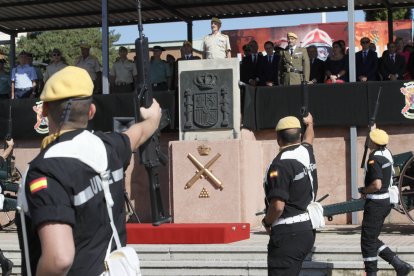 Acto del quinto batallón de la UME en Conde de Gazola.
