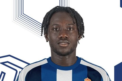 Eugene FRimpong, nuevo jugador de la SD Ponferradina.