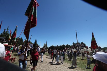 La Romería Cruz de Ferro en otra de sus ediciones