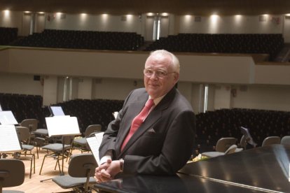 Imagen de archivo del pianista leonés Joaquín Soriano.