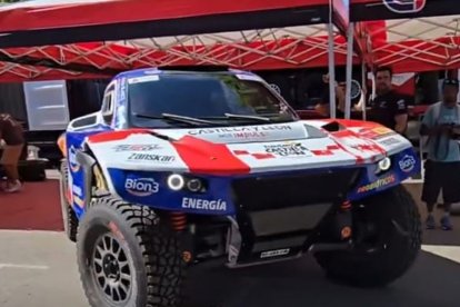 El leonés Jesús Calleja a los mandos de su Century CR7.