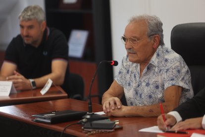 José Luis Prada, en un momento de la presentación