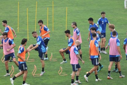 La Deportiva, en un entrenamiento.