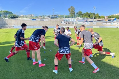 La SD Ponferradina disputa este sábado un amistoso frente al Sporting de Gijón.