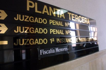 Imagen de una de las dependencias de la Audiencia Provincial de León.