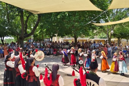 Uno de los actos de este domingo en Valencia de Don Juan.