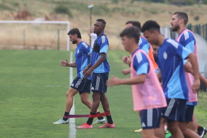 La plantilla berciana sigue con su plan de trabajo.