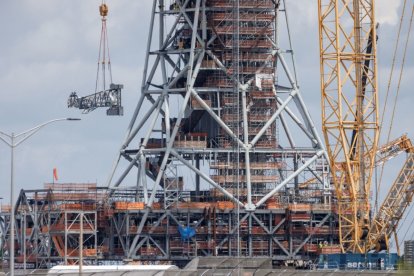 Estructura para facilitar futuras misiones a la Luna.