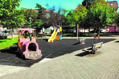El parque de las Escuelas de Villaobispo.