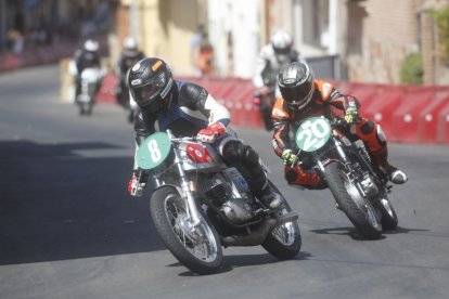 Un momento de los entrenamientos de este sábado.