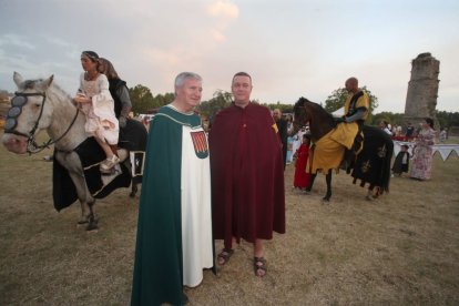 Germán Gavela fue el mantenedor del evento en el municipio de Raúl Valcarce.