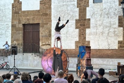 La actuación de la compañía granadina Vaivén cerró el festival.
