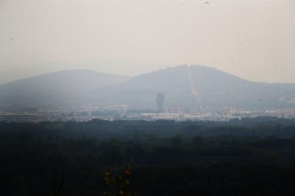 Así se ve el cielo de Ponferrada hoy.