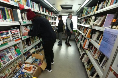 Este servicio llega a las localidades de la comarca que no cuenta con biblioteca.
