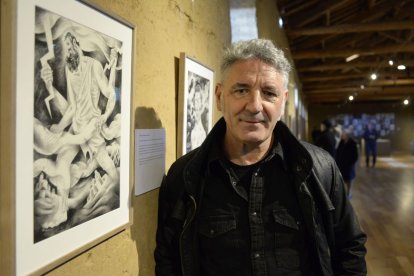 El leonés Toño Benavides, uno de los ilustradores más destacados de España, expone en el Monasterio de Sandoval.