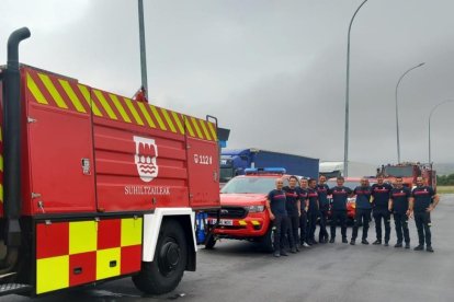 Un grupo de bomberos de Gipuzkoa parte este lunes hacia León para reforzar las labores de extinción de incendios.