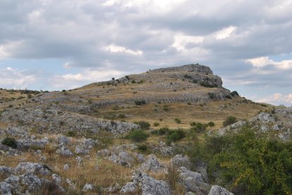 Vista de la Peña del Castro.