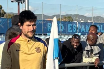 Rodicio afronta su segunda temporada como preparador físico del FC Barcelona sub-14.