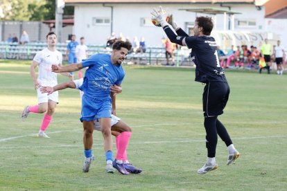 El Atlético Astorga contó con varias ocasiones para marcar.