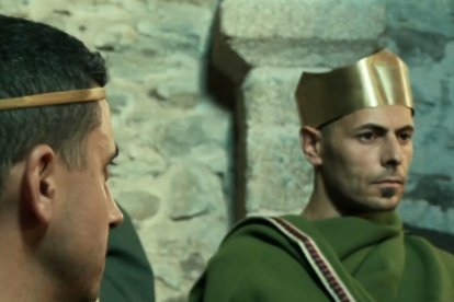 Fotograma de la serie 'Reino, la historia de León', una producción de La 8 León dirigida por Emma Rosa Posada.