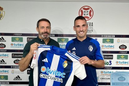 José Sietes y Fede San Emeterio en la presentación.