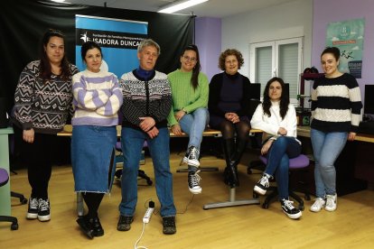 Grupo de trabajo de la Fundación Isadora Duncan. f. otero perandones