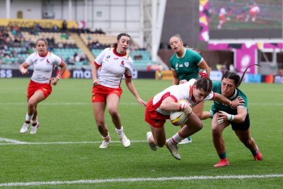 España no pudo superar el escollo que representaba al selección de Irlanda.