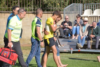 Sergio López cayó lesionado jugándose la Liga de Verano de la categoría de ligeros.