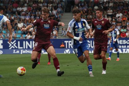 Borja Vázquez fue protagonista en el arranque, pero luego pasó inadvertido.
