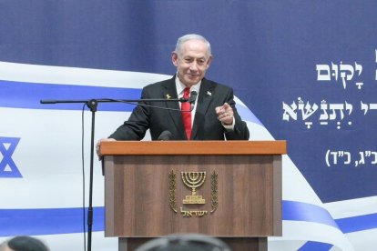 Archivo - El primer ministro israelí, Benjamin Netanyahu.