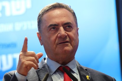 Imagen de archivo del ministro de Defensa israelí, Israel Katz.
                       EFE/EPA/ABIR SULTAN.