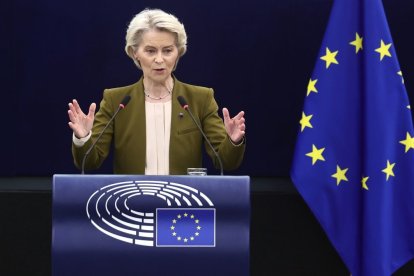 La presidenta de la Comisión Europea, Ursula von der Leyen.